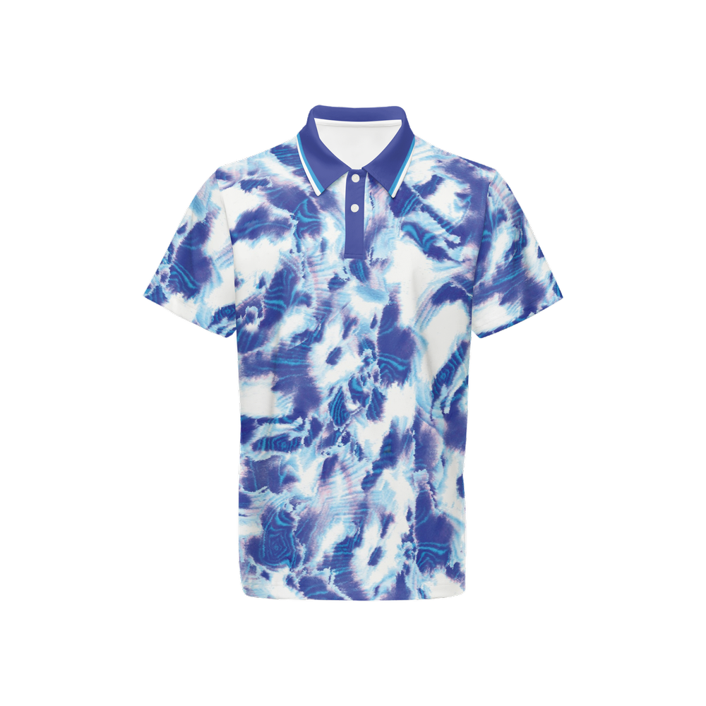 SliceitGolf tie dye polo