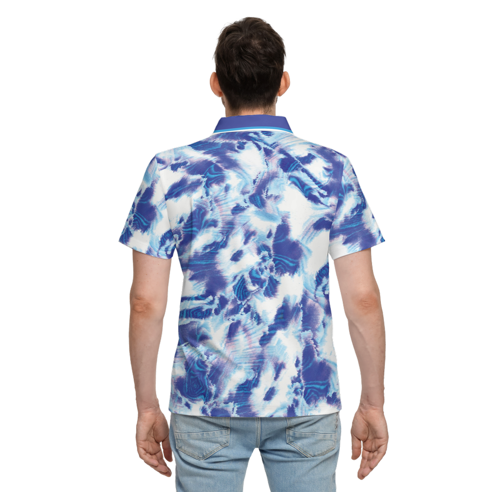 SliceitGolf tie dye polo