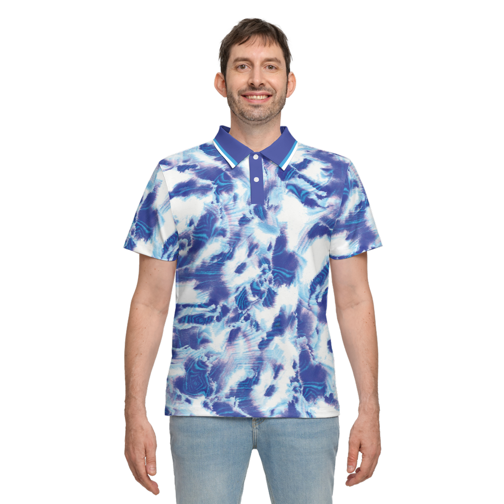 SliceitGolf tie dye polo